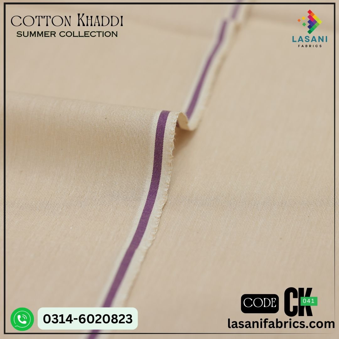 Light Skin CK Cotton Khaddar - Light Skin-CK-41